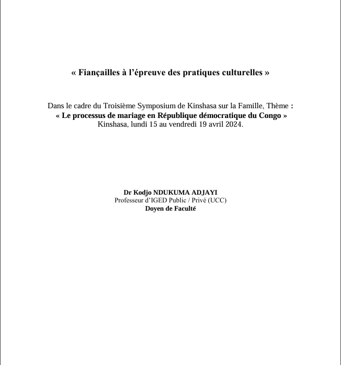 Fiançailles à l'épreuve des pratiques culturelles
